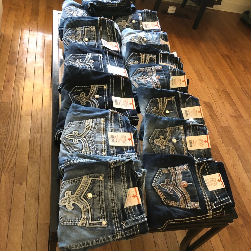ROCK REVIVAL JEANS SZ 25-33 ALL NWT!!!